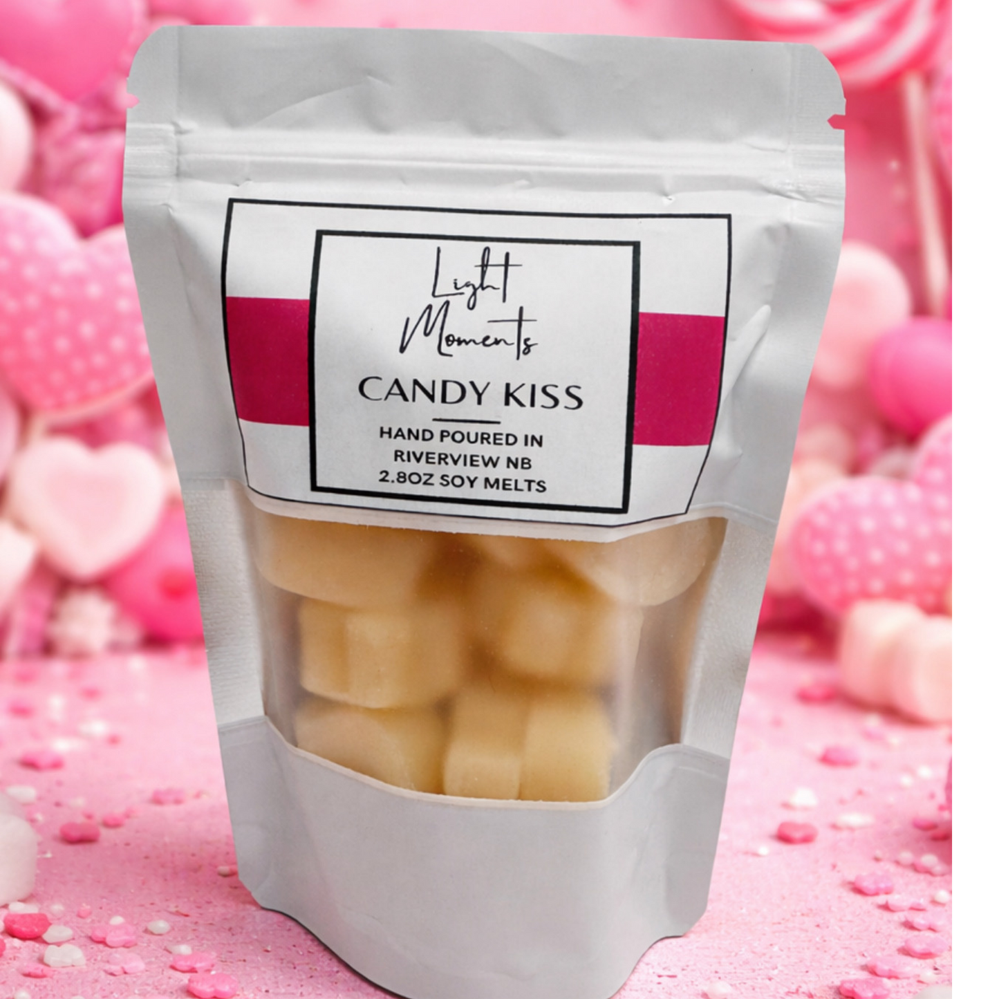 2.8oz Candy Kiss Wax Melts