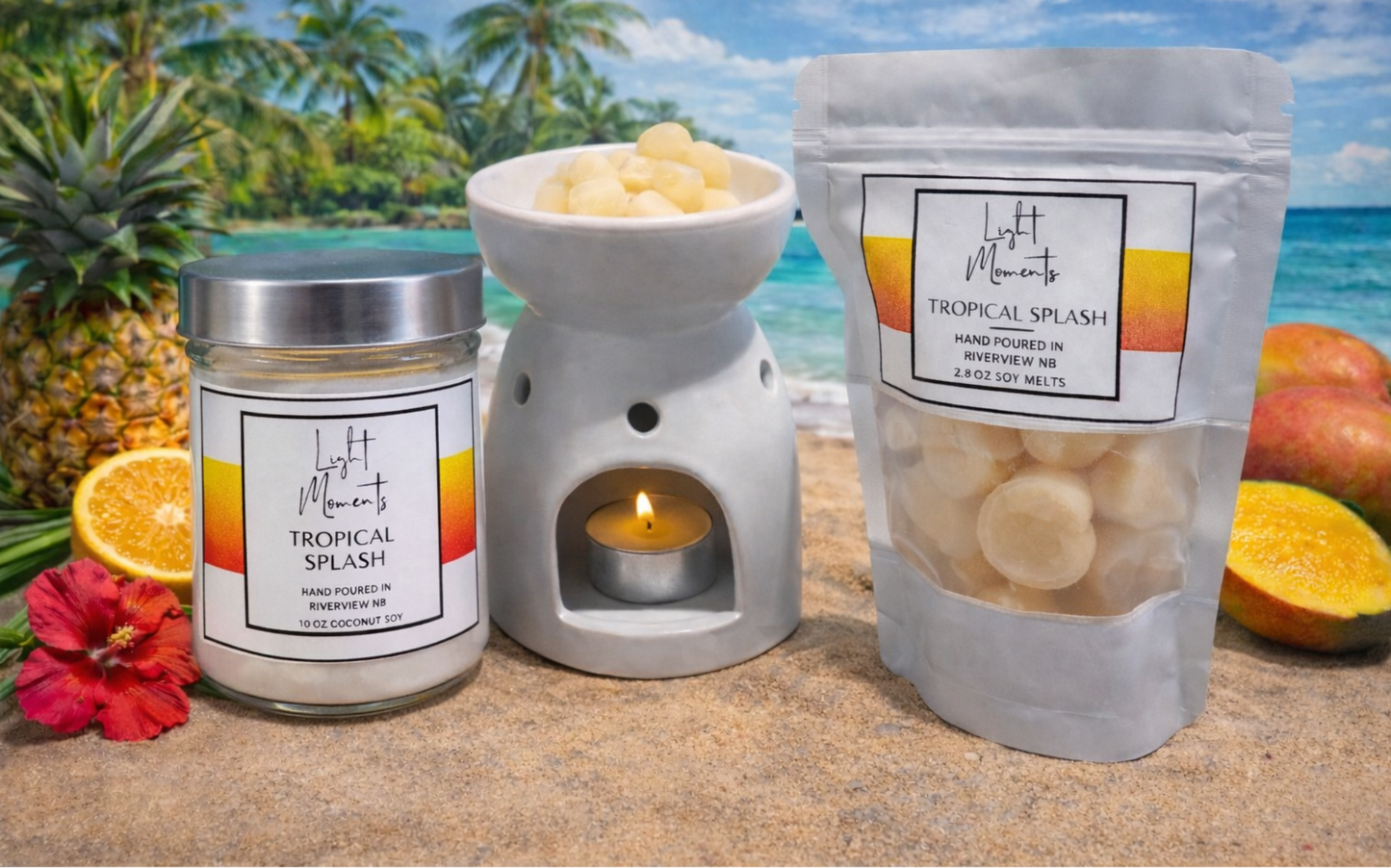10oz Tropical Splash Candle