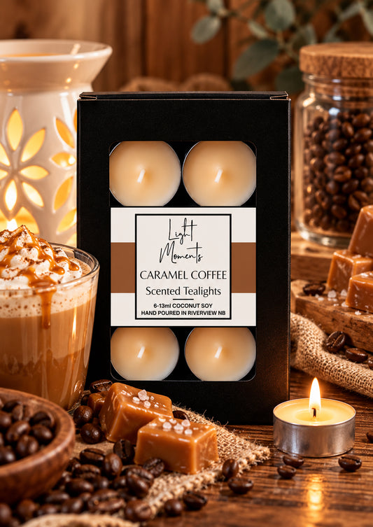 Précommande - Bougies chauffe-plat parfum café caramel
