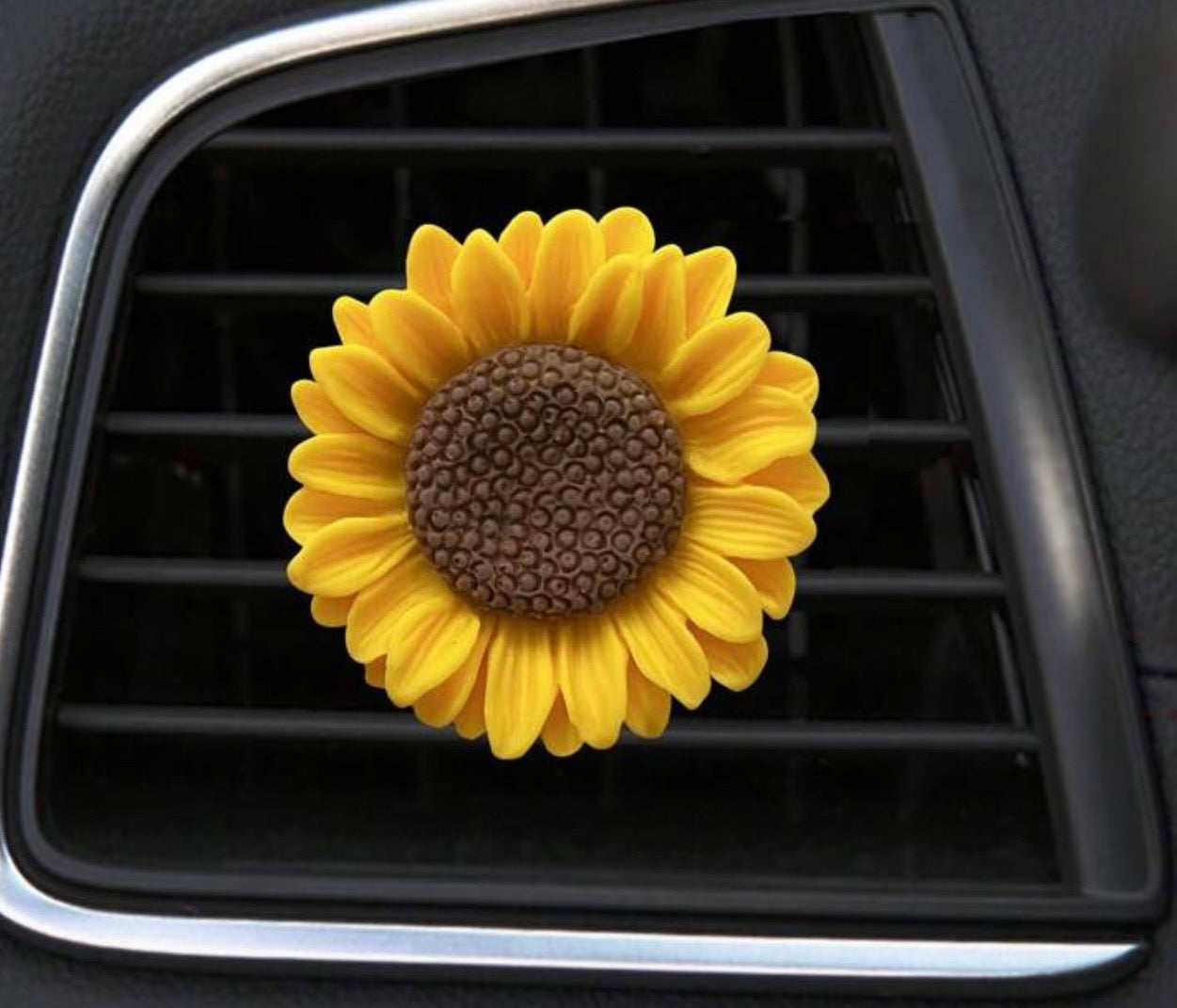 Sunflower Aroma Charm Vent Clip