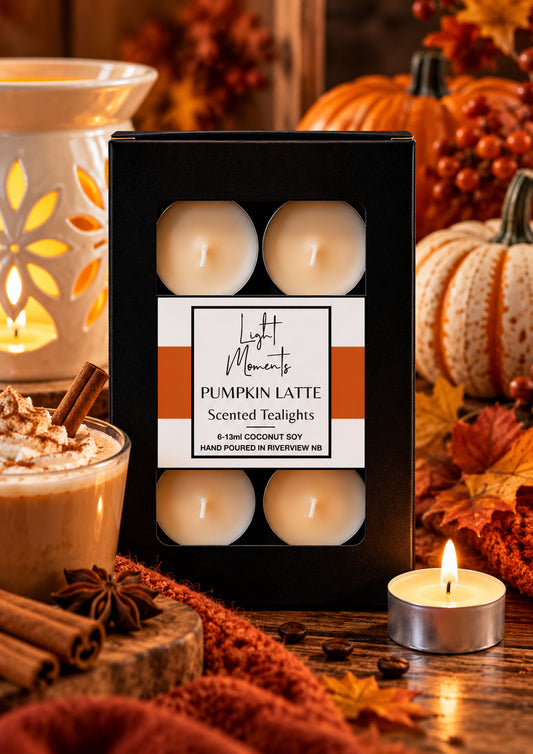 Précommande - Bougies chauffe-plat parfum Latte à la citrouille