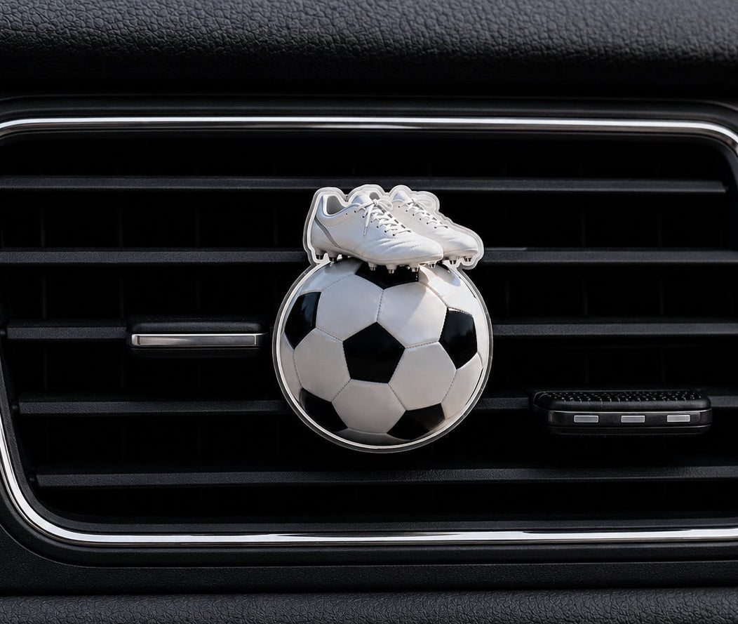 Soccer Ball & Cleats Aroma Charm Vent Clip