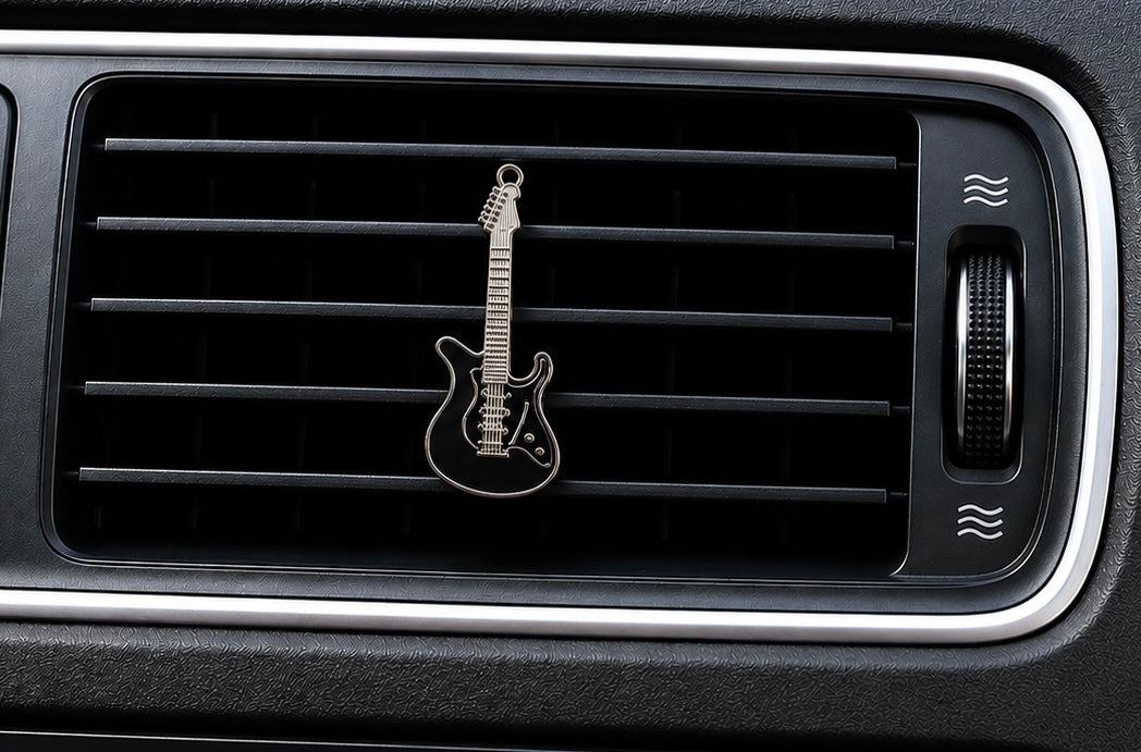 Guitar Aroma Charm Vent Clip - 6 Colours