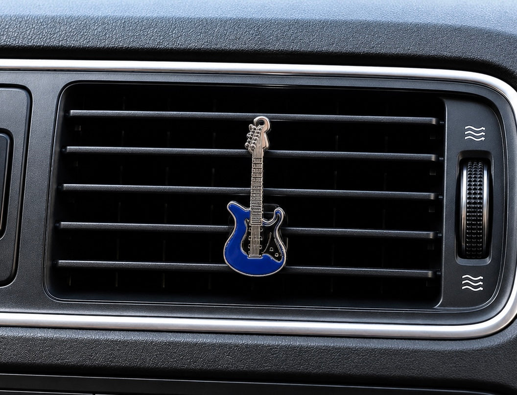 Guitar Aroma Charm Vent Clip - 6 Colours