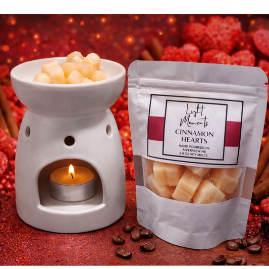 2.8oz Cinnamon Hearts Wax Melts