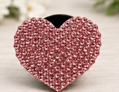 Diamond Heart Aroma Charm Vent Clip - 3 Variations